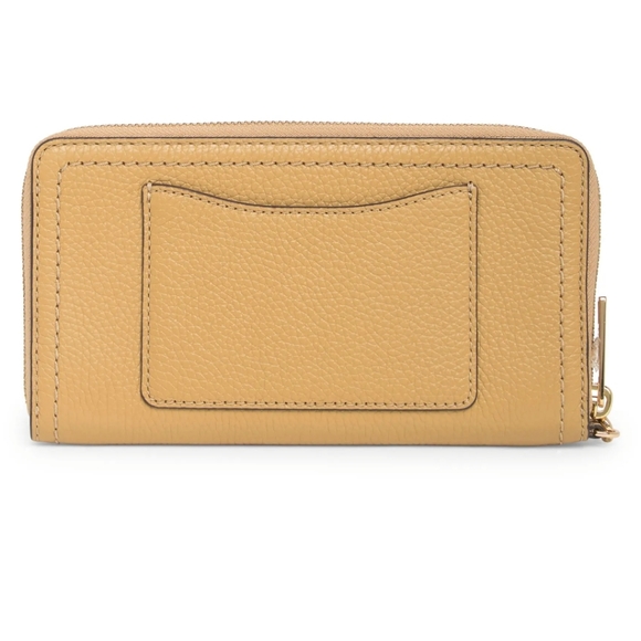 Marc Jacobs Pebbled Leather Large Wristlet Wallet Ice coffe NWT. - Picture 5 of 8